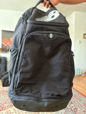 New Balance Black Everyday Backpack with Logo